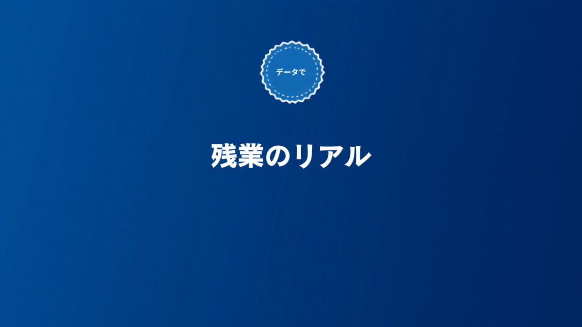 SaaS業界の残業時間・働き方のリアルをデータで解説する記事のアイキャッチ画像